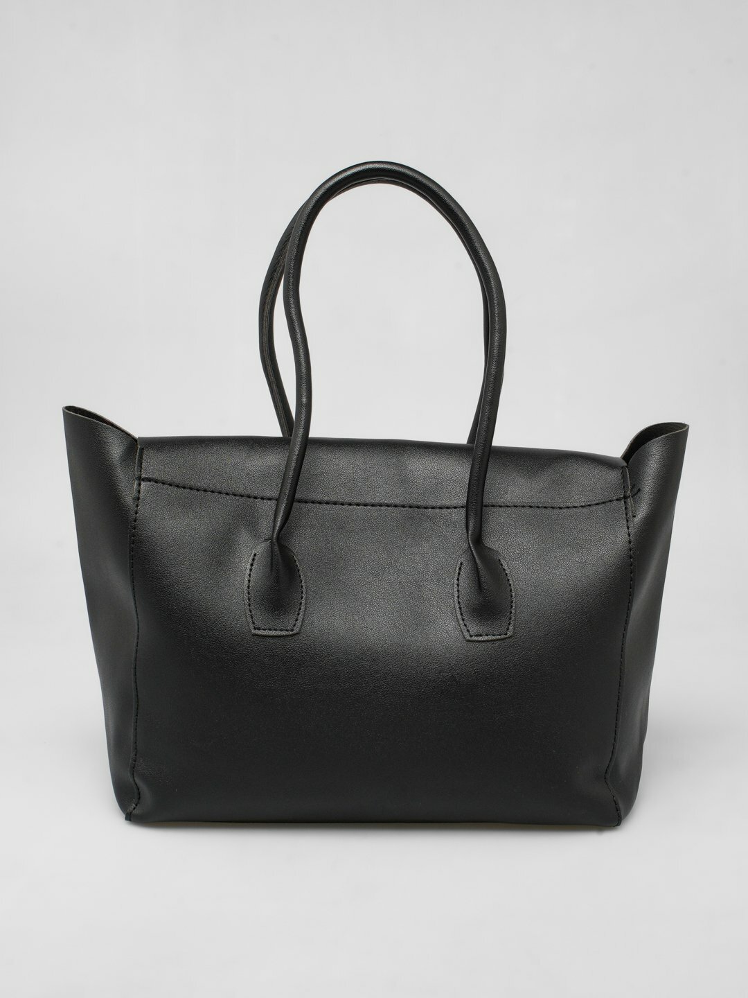 Сумка  Tote Classic A4, фактура гладкая, черный