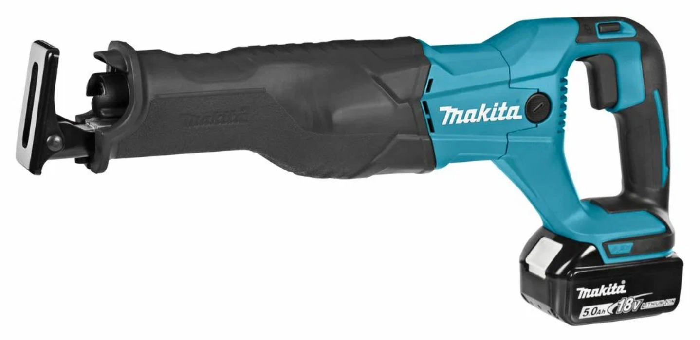 Аккумуляторная сабельная пила Makita LXT DJR186RT зеленый/черный