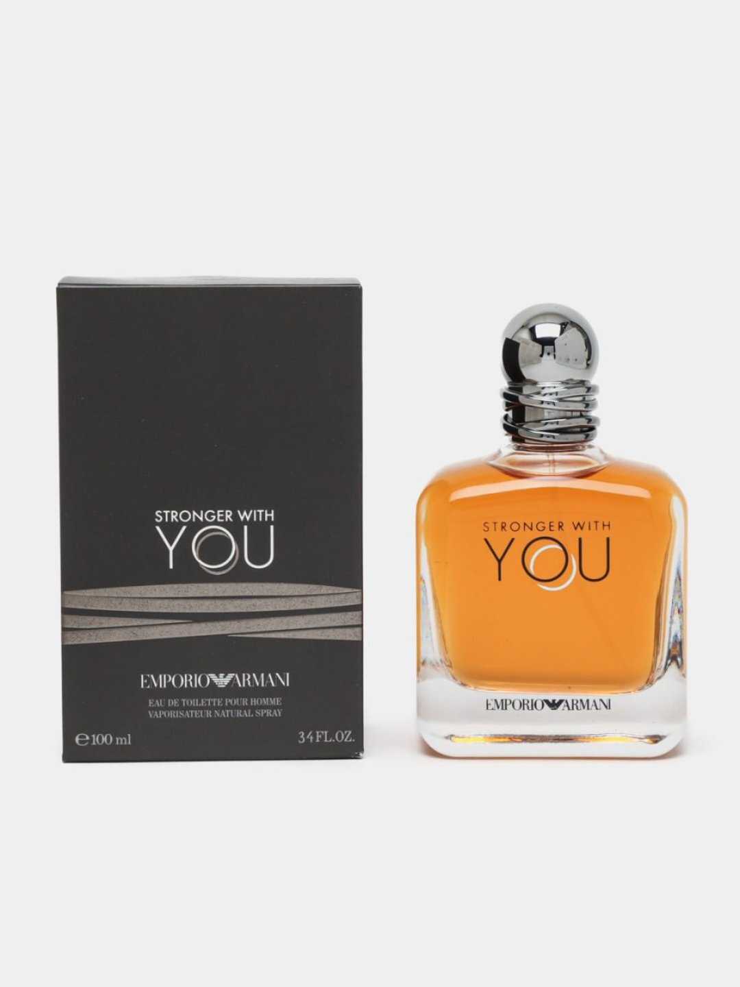 Парфюмерная вода для мужчин, мужские духи Emporio Armani Stronger With You Tobacco Giorgio Armani, 10 мл — фото 1
