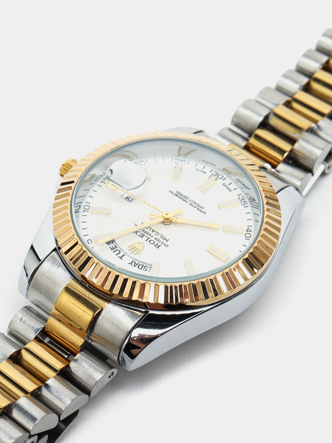 Наручные часы Rolex, бесцветный — фото 1