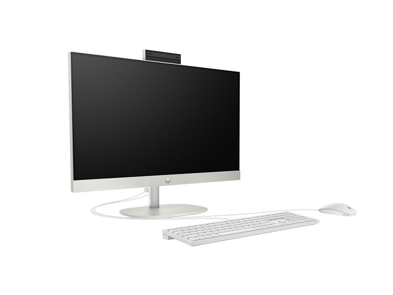 Компьютер dHP E240 White, i3, 8GB, 256GB, Windows 11, 23.8", белый — фото 1