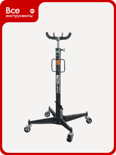 Изображение товара Гидравлическая, KraftWell, стойка KraftWell г/п 500 кг, цвет серый, подъем от 1120 мм, подъем