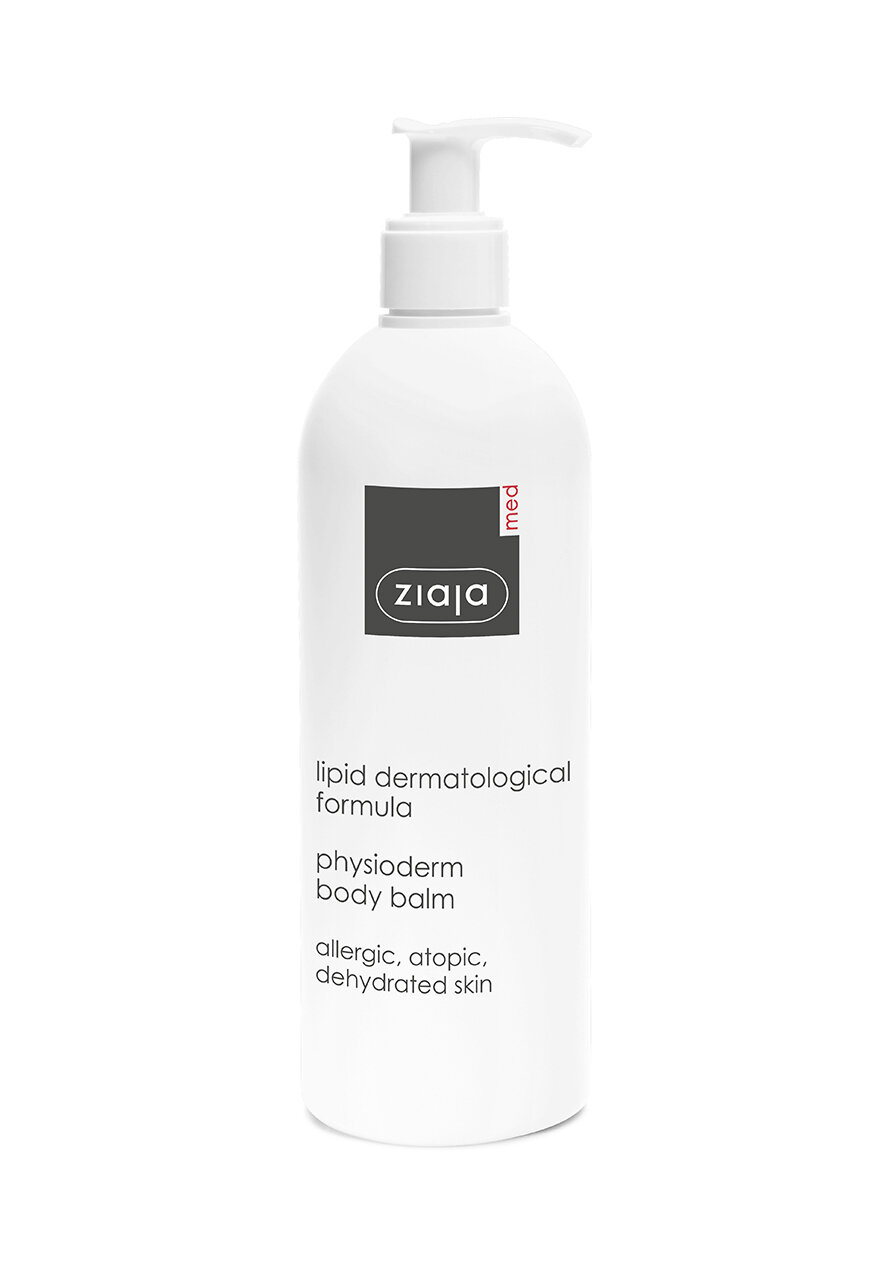 Бальзам для тела Ziaja "Физиодерм", MED LIPID FORMULA, для сухой кожи, 400мл