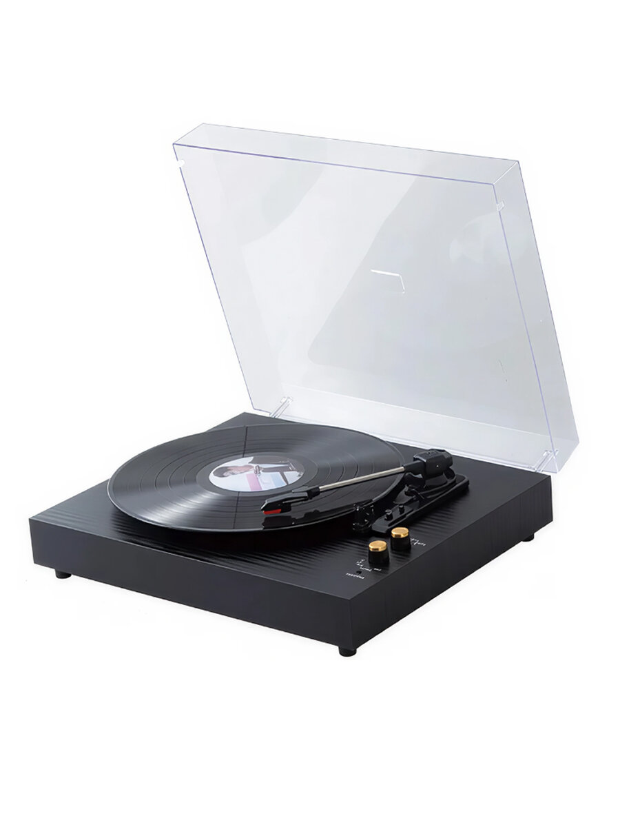 Проигрыватель виниловых пластинок Years Stay Vinyl Record Player (HY-T09A) Black