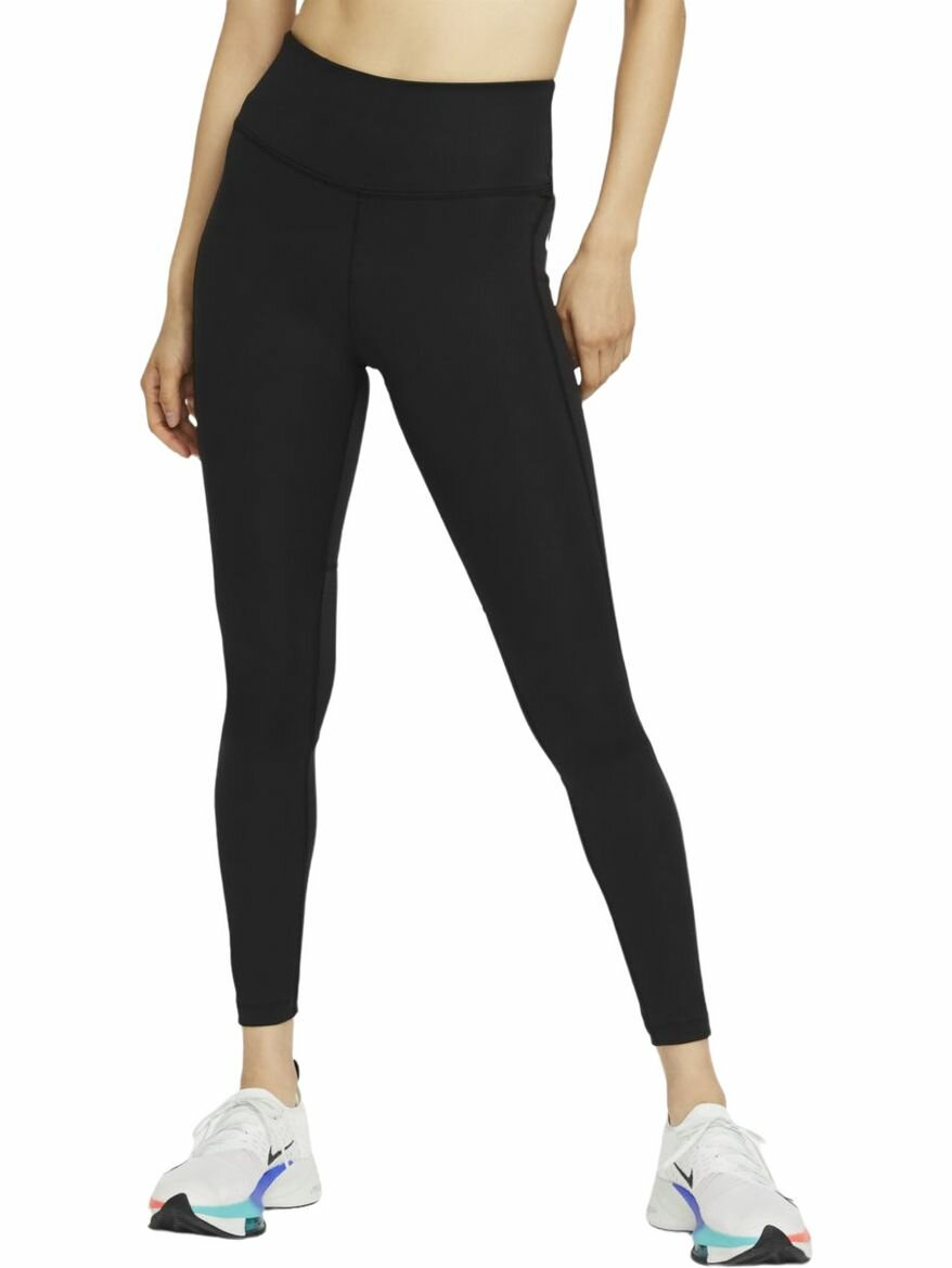 Тайтсы NIKE EPIC FAST RUNNING TIGHTS W, размер XS, черный