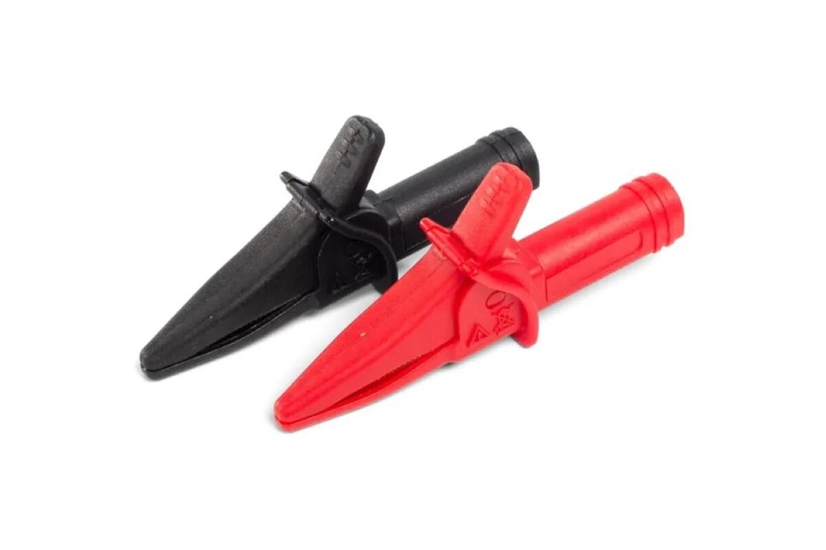 КВТ KT 3101 Комплект зажимов крокодил, набор для измерений и прототипирования 80752