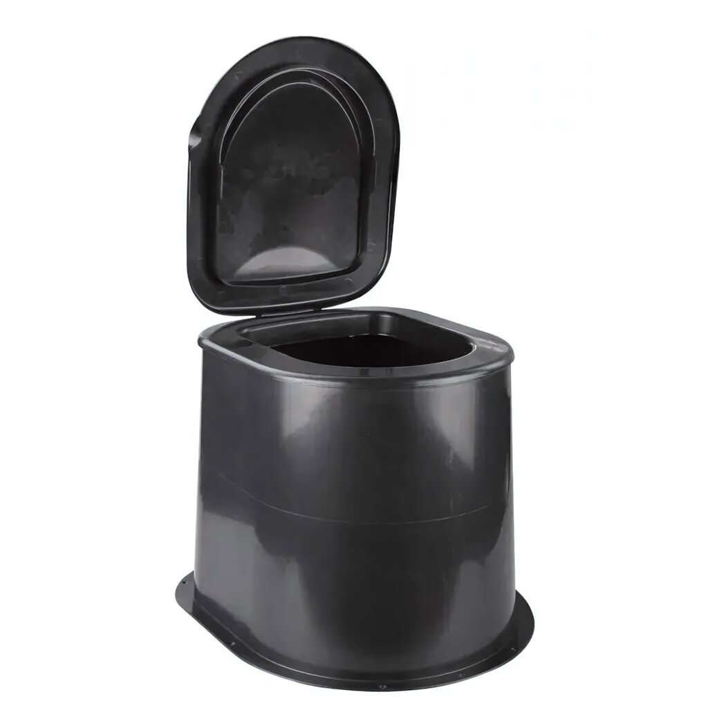 Туалет дачный пластиковый эконом-класса 110х110х230 см влагостойкий цвет в ассортименте