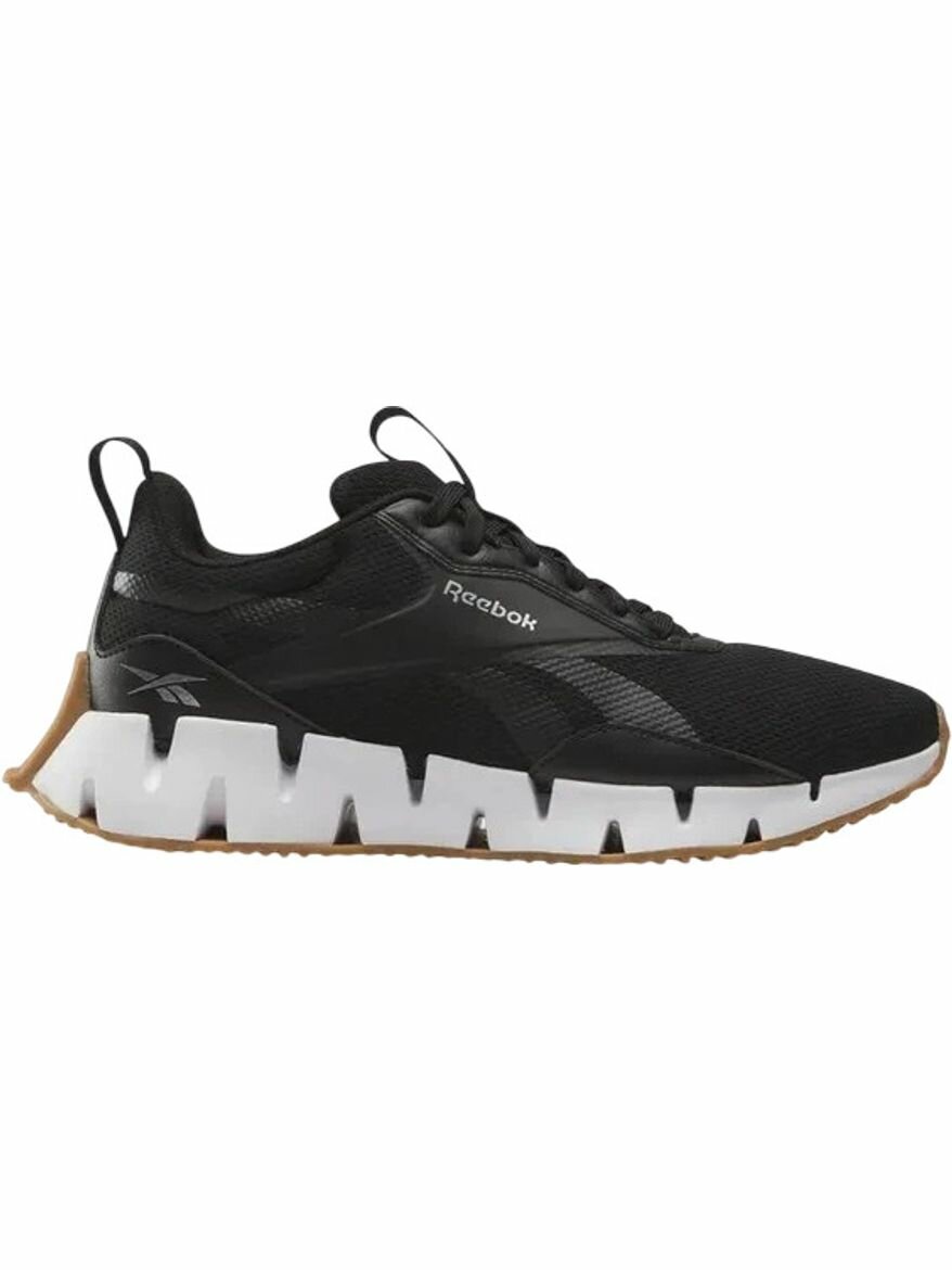Кроссовки Reebok Zig Dynamica STR, полнота F (EU)/ на среднюю стопу, размер 6,5 US, черный/серебряный/белый