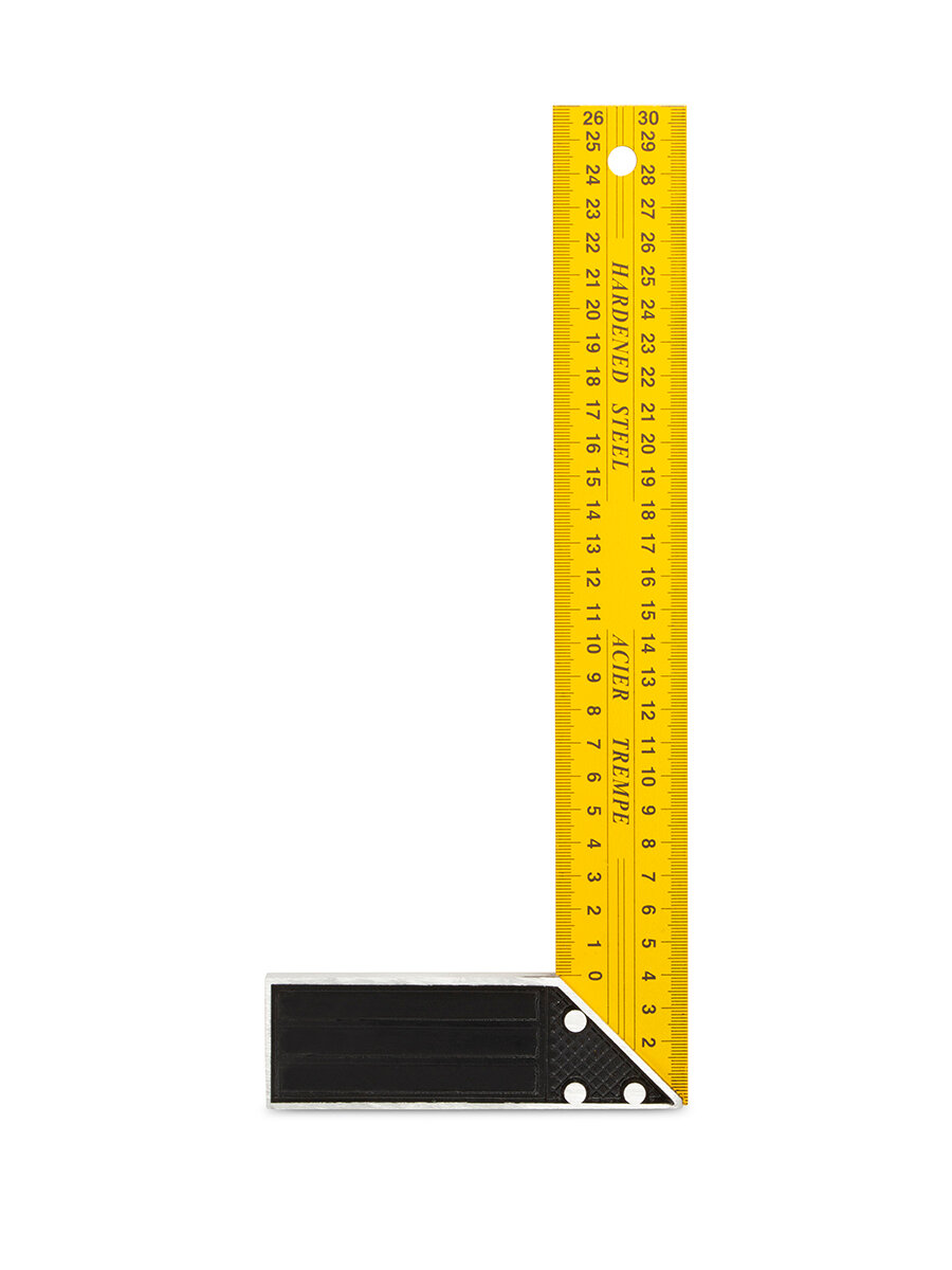 Угольник угольная линейка 300 мм KROFT — фото 1