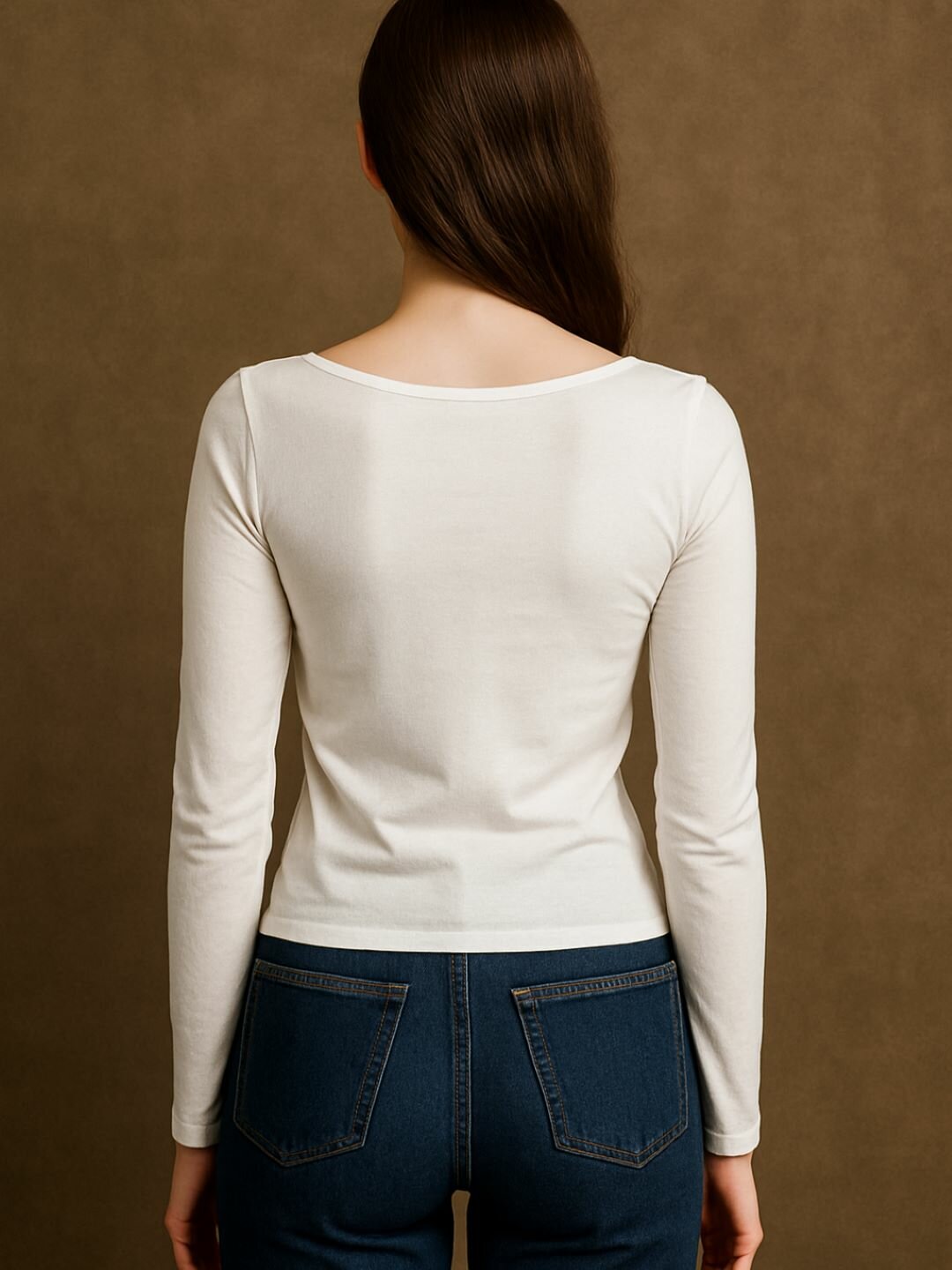 Лонгслив DNZ, размер 2XL, , белый — фото 1