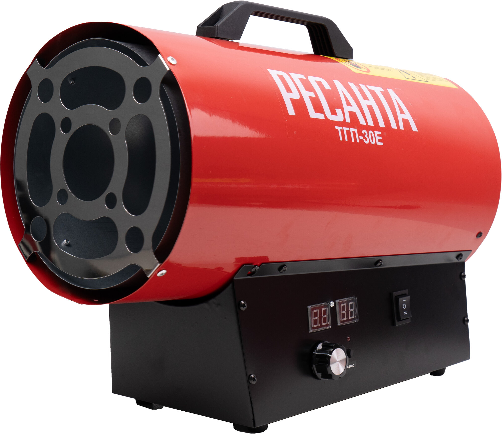 Тепловая газовая пушка Ресанта ТГП-30E 1000 м³/ч 30 кВт 2.18 кг/ч