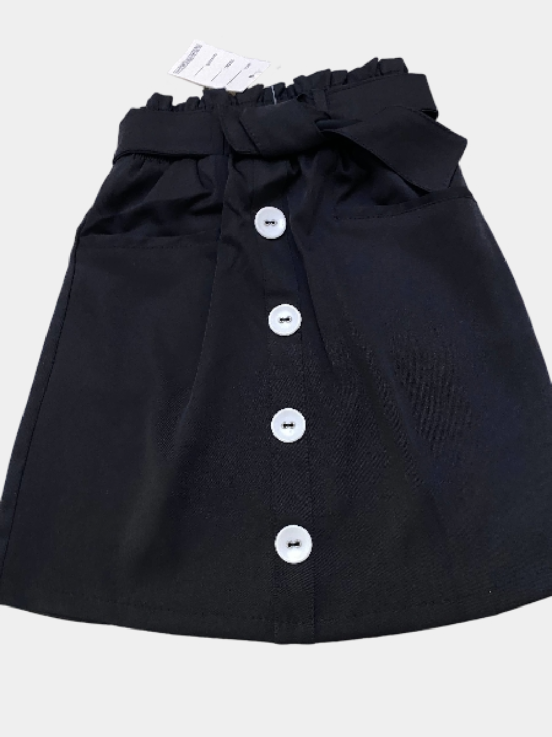 Школьная юбка, размер 130, черный — фото 1