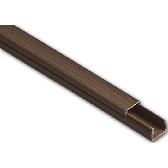 Кабель-канал Ruvinil 15х10 L2000 пластик дуб (темн. основа) РКК-15х10-08М