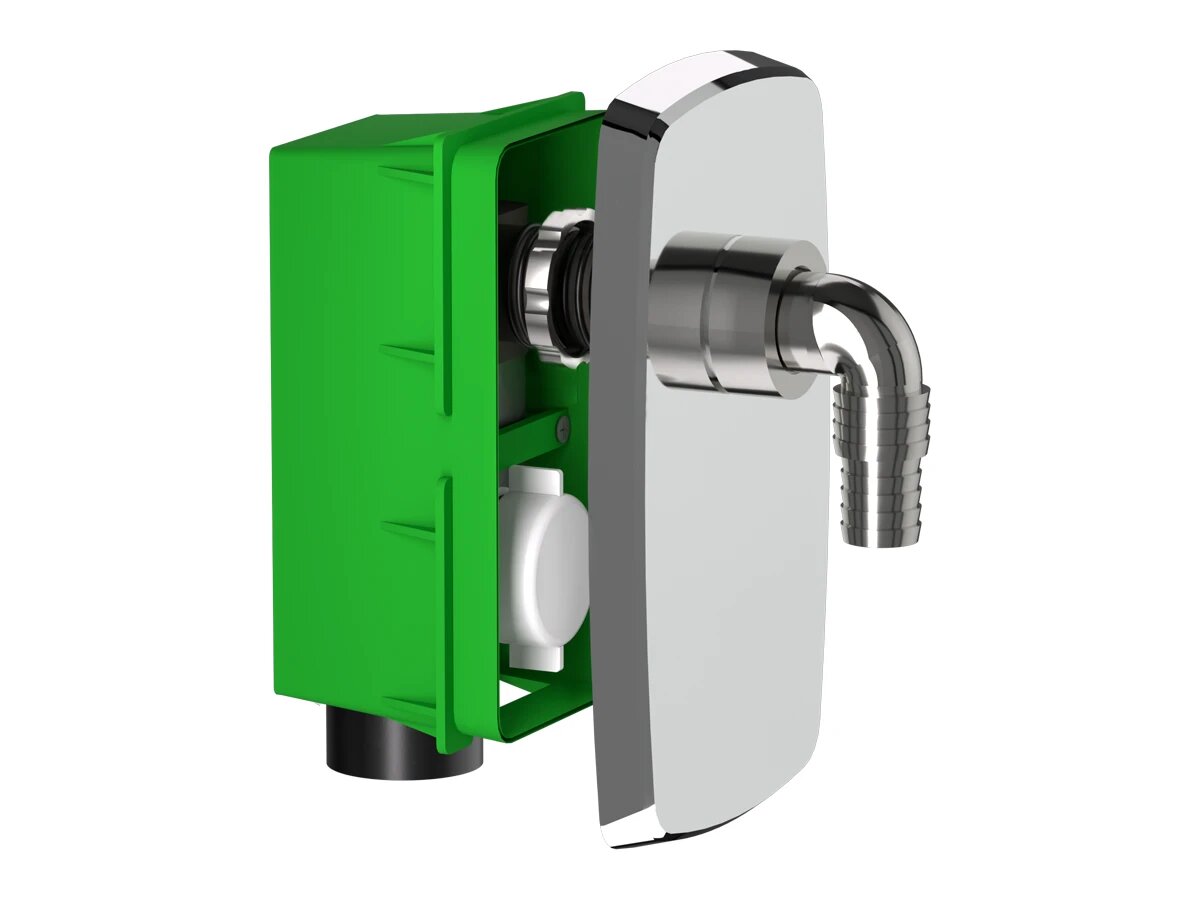 Сифон для стиральной и посудомоечной машин цвет хром  аналог APS 3  Арт  3435CR40B9 R