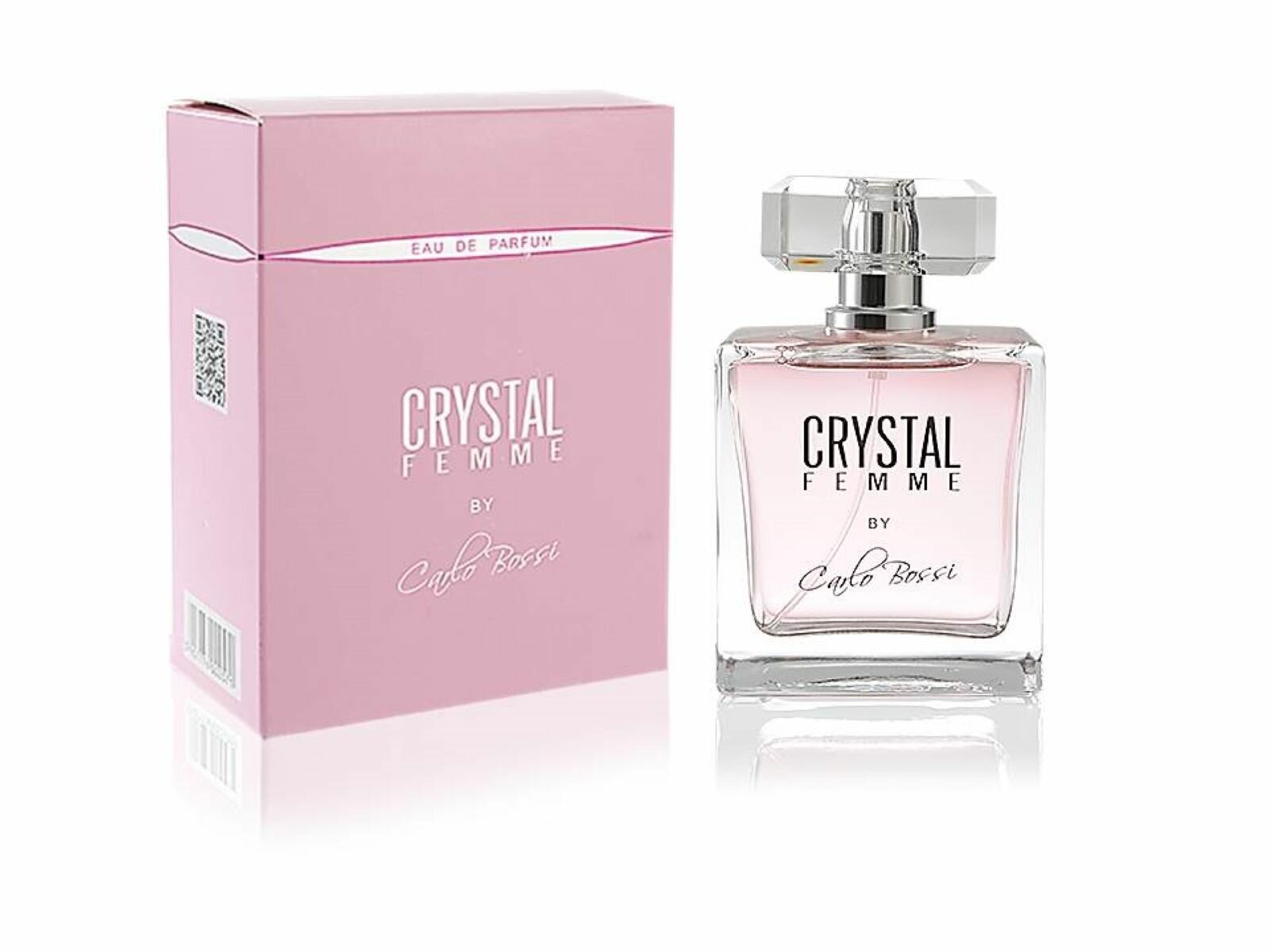 Парфюмерная вода Carlo Bossi "Crystal Femme Pink", для женщин, 100 мл