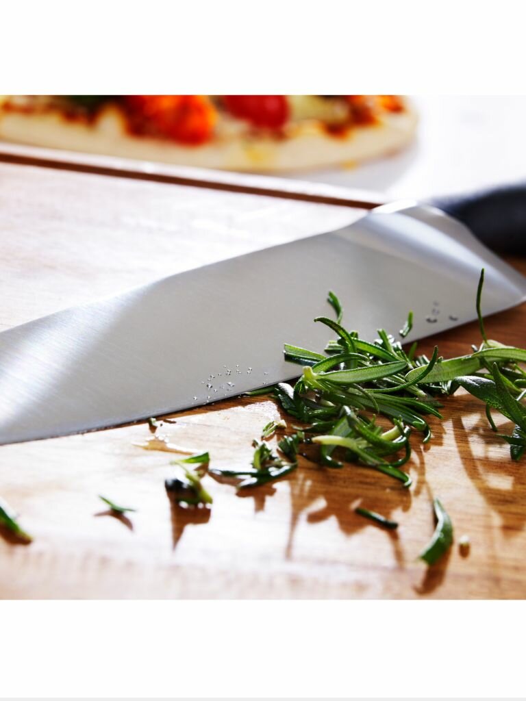 Кухонные Ножи Xiaomi Нож кухонный IKEA VÖRDA, сталь, пластик, каучук, нескользящая рукоятка, 14см