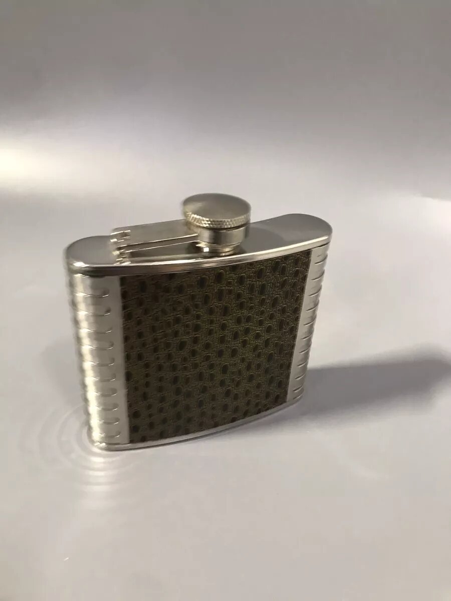 Фляжка для алкоголя, воды из нержавеющей стали, 23 февраля — фото 1