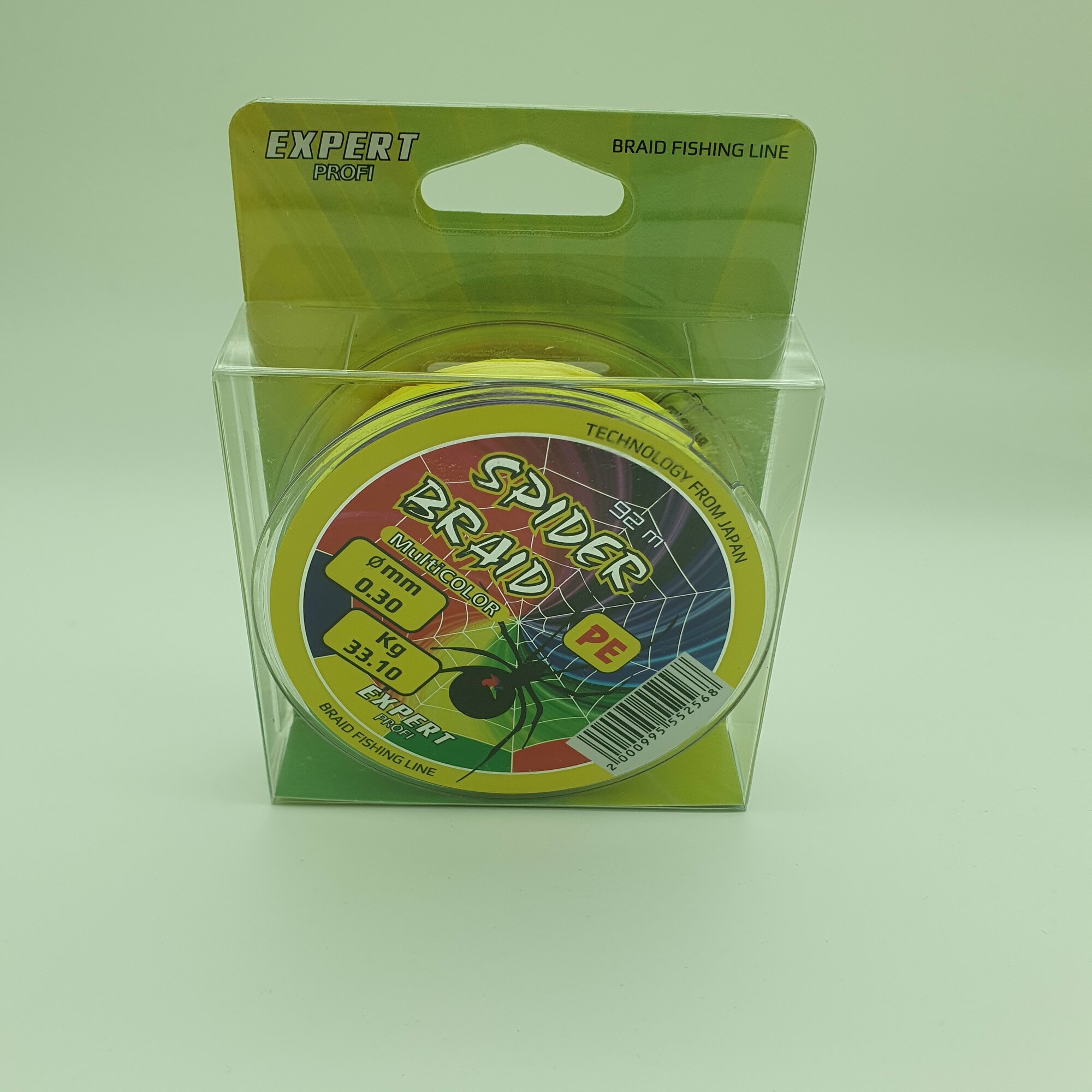 Плетённый шнур Expert Profi Spaider Braid #4 0.30мм / 33.10 кг / 92 м мультиколор