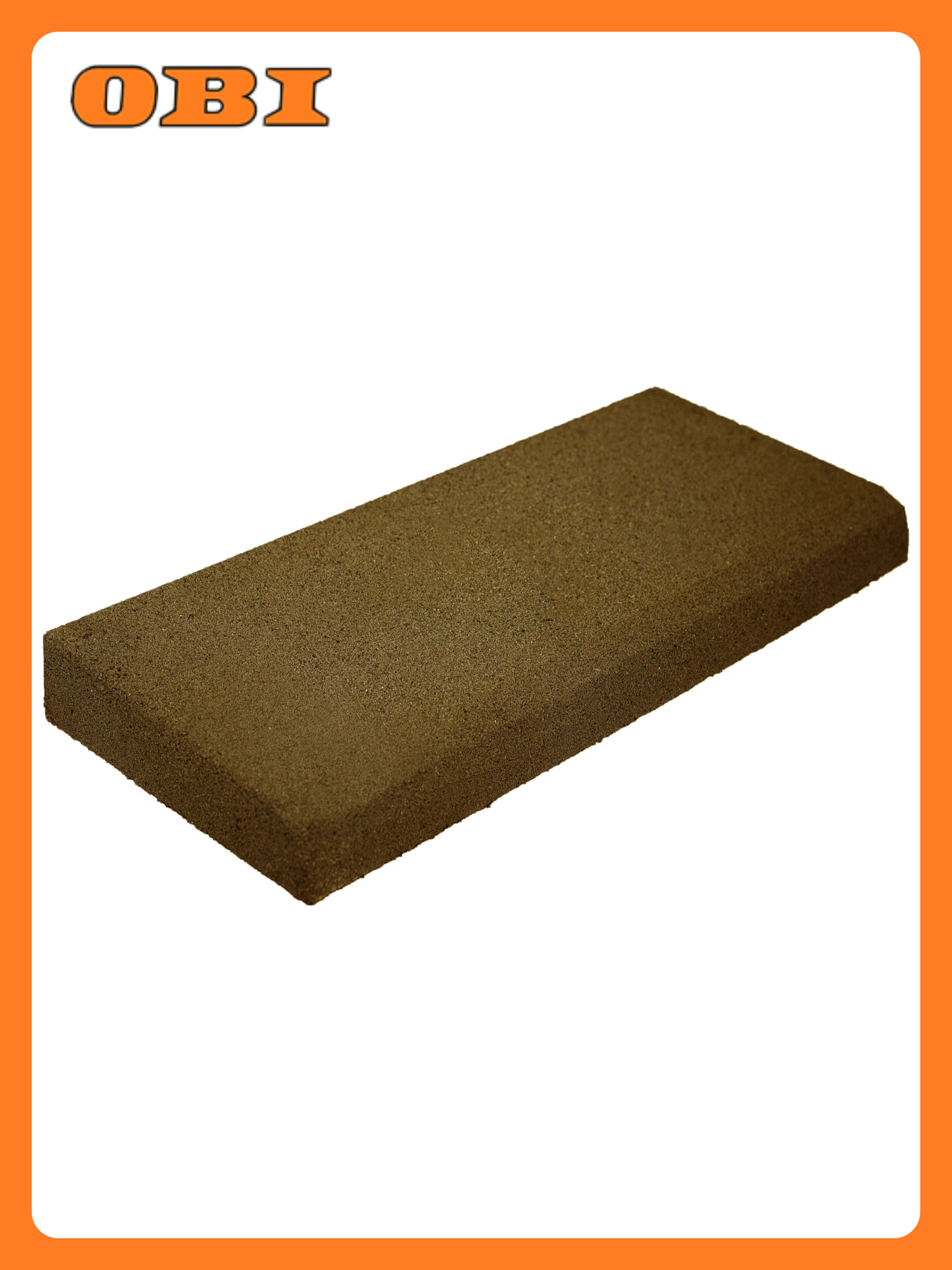 Бордюр Витолит морозостойкий вибропрессованный желтый 50х20 см