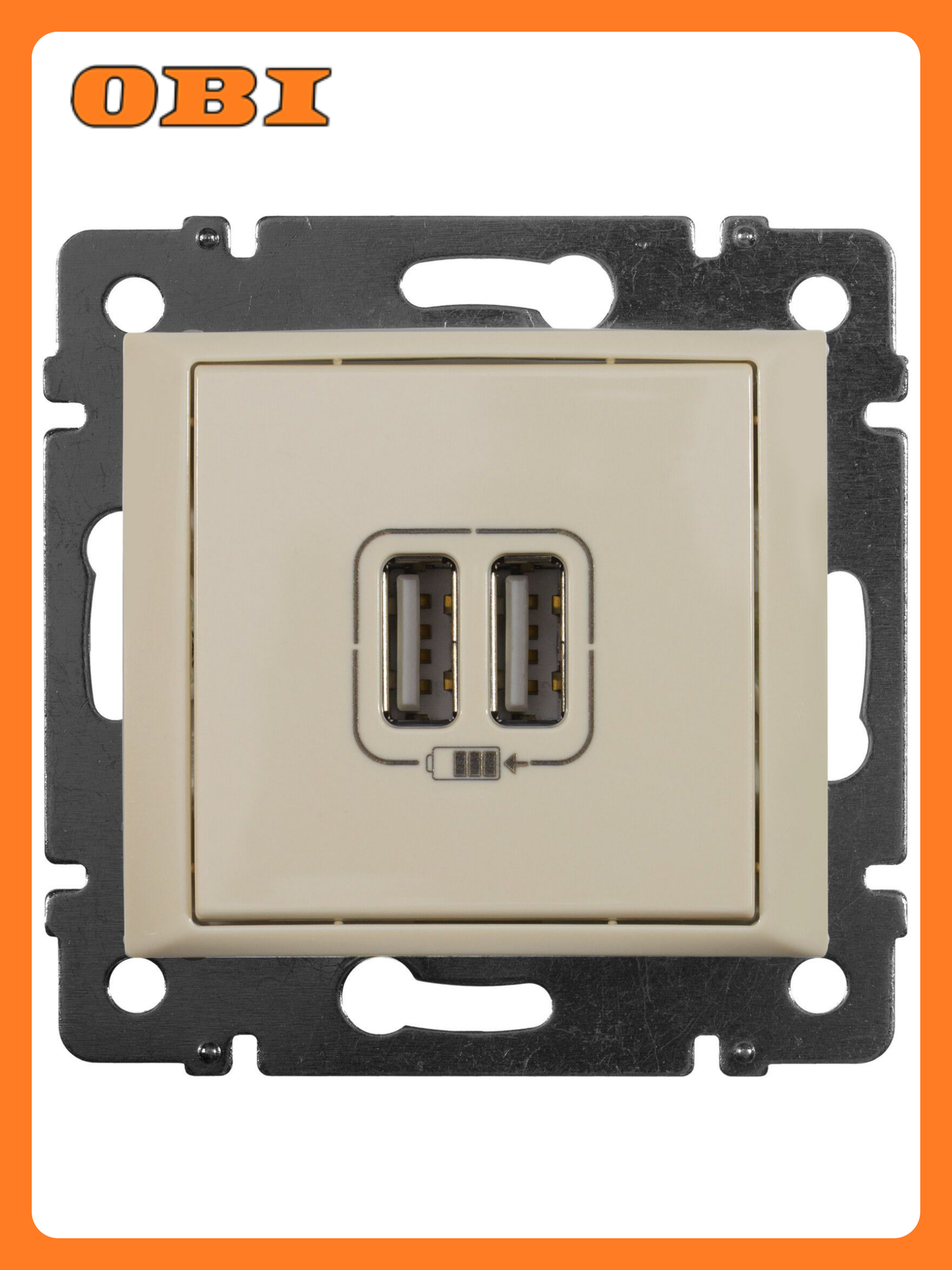 Двойная розетка Legrand Valena 694372 2xUSB