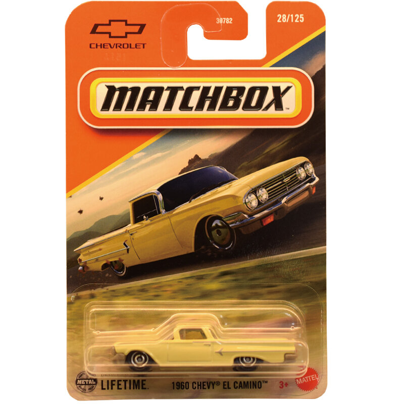 Модель автомобиля Matchbox Chevrolet пикап/седан 2024, масштаб 1:64, коллекционная игрушка для детей от 3 лет