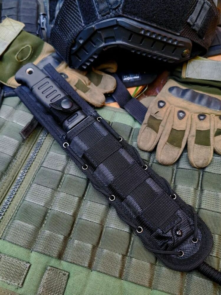 Чехол Ножны №2 камуфляж для ножей Витязь, Сталкер, Коршун, Кондор, Ко-комбат, Милитари, Орлан, Цербер