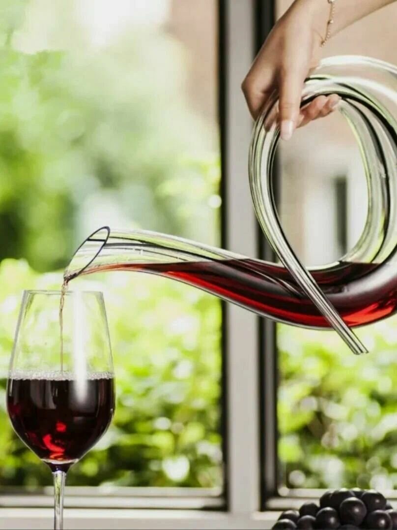 Декантер RONA; хр. стекло; 1,4л; D49, H325, L220мм — фото 1