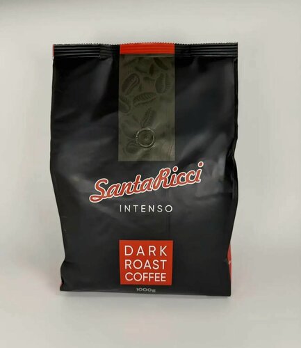 Изображение товара Кофе в зернах Santa Ricci Intenso 1000 г. Санта Ричи Интенсо