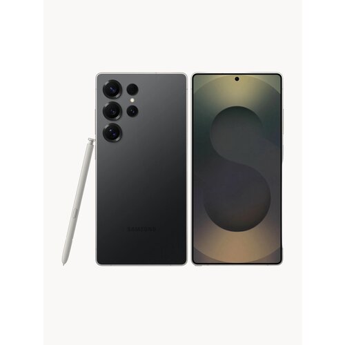 Смартфон Samsung Galaxy S25 Ultra 5G 12512 ГБ Titanium Black Черный Титан USB Type-C 5000 mAh 148900₽