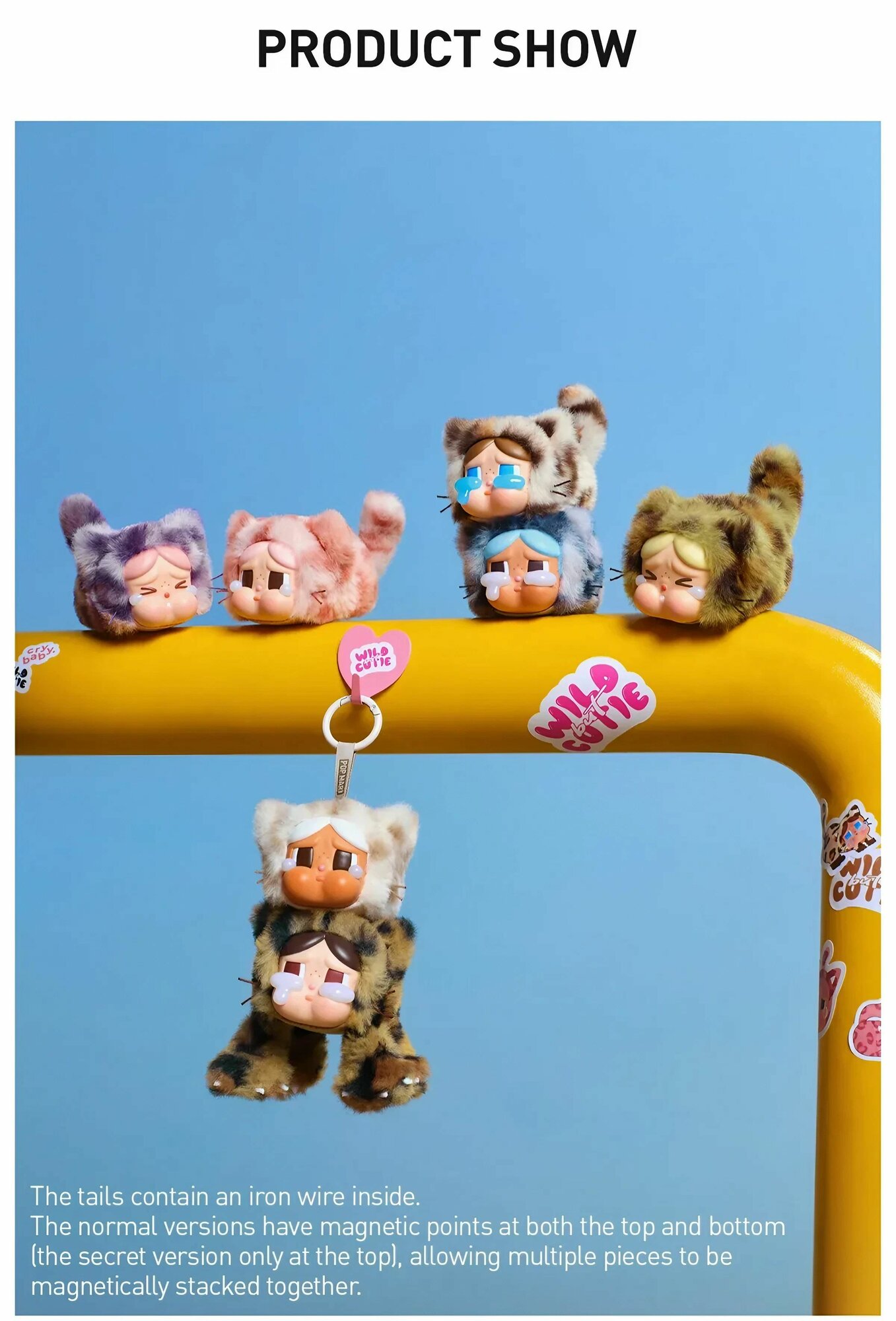 POP MART игрушка Cry Baby Wild But Cutie Blind Box — купить в