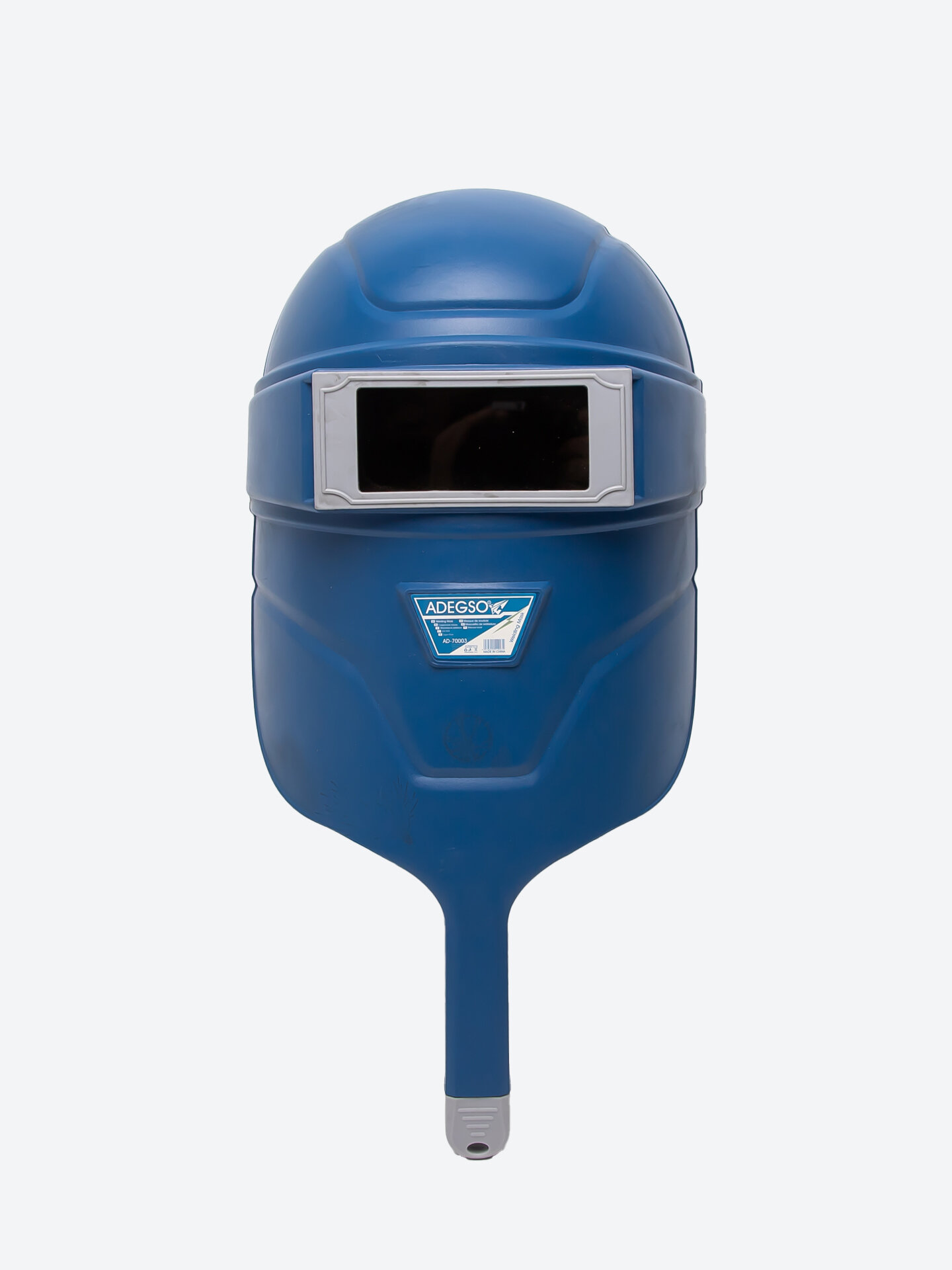 Сварочная маска ADEGSO, AD-70003, с ручкой, затемненное стекло, УФ/ИК фильтр