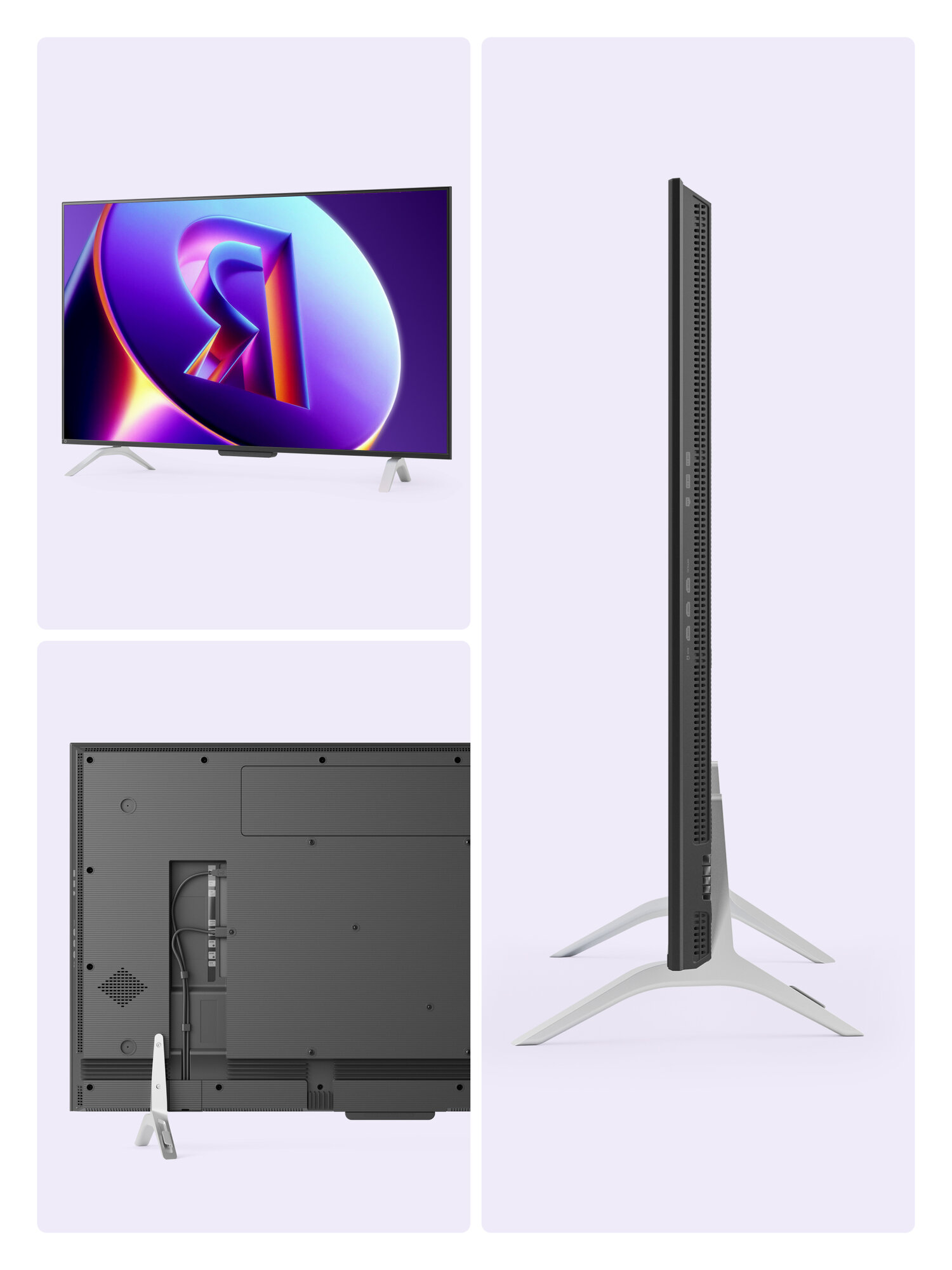 Телевизор Яндекс ТВ Станция Про с Алисой на YaGPT, 55“ 4K UHD, QLED — фото 1