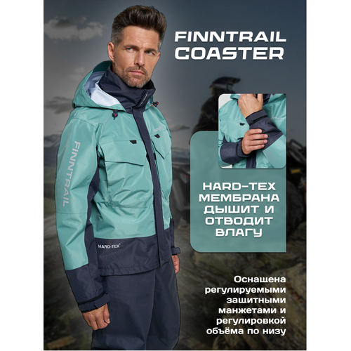 Finntrail Куртка водостойкая Coaster 4023 Petrol XXL