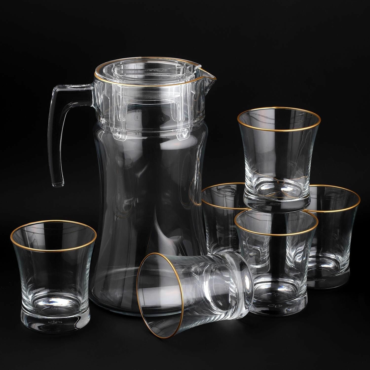 Набор 6стаканов+1 кувши — фото 1