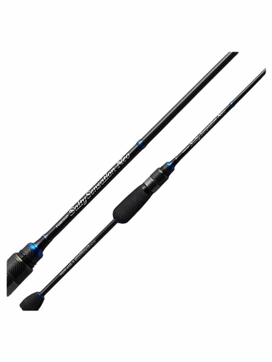 Спиннинг EverGreen Poseidon Salty Sensation Neo 208см. 0,1-4,5гр. 63гр. fast / NEOS-610UL-S