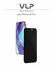 Защитное стекло Vlp для Apple iPhone 16 Pro, Privacy Glass, черная рамка
