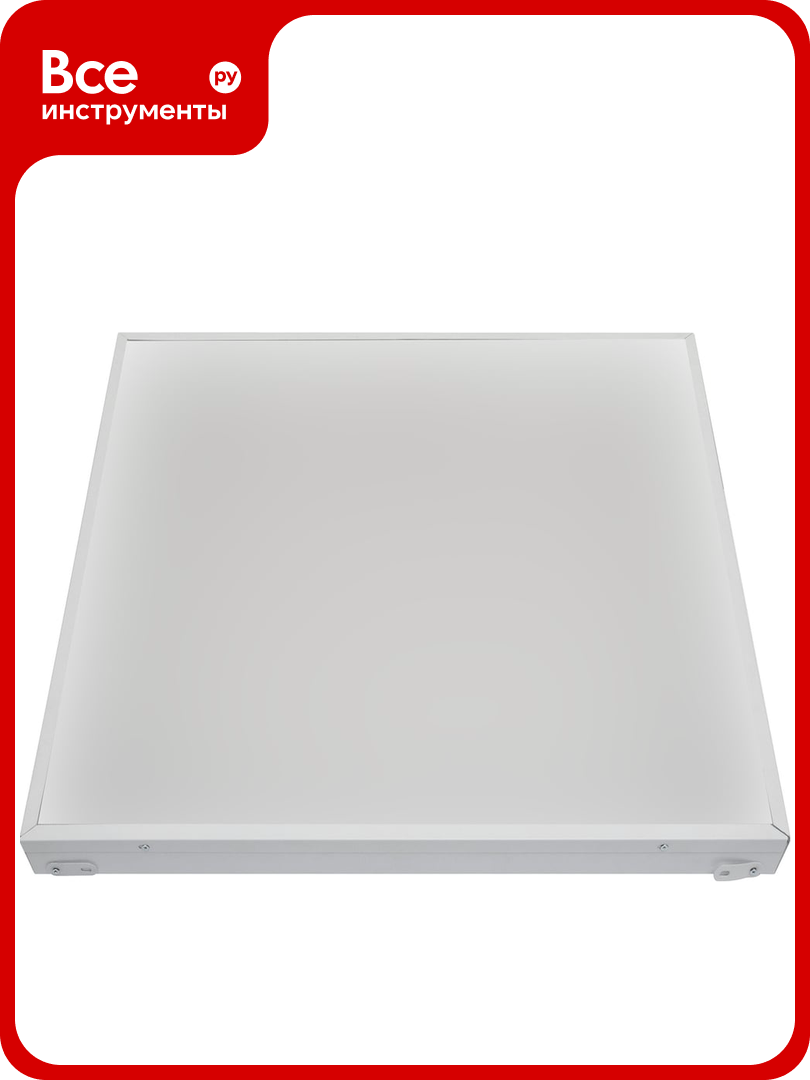 Светильник светодиодный потолочный универсальный Uniel ULP-6060-36W/4000К IP40 GRILYATO OPAL SMOOTH UL-00012029