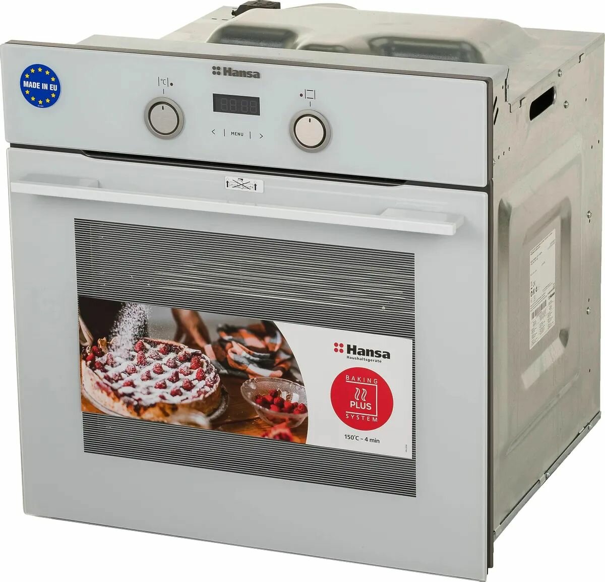 Духовой шкаф Hansa BOEW68465, электрический, гидролизная очистка, белый
