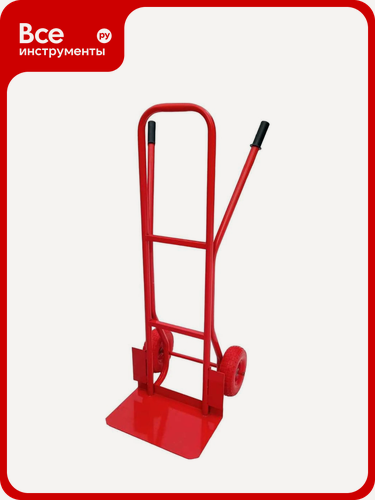 Изображение товара Профессиональная грузовая тележка с полиуретановыми колесами LWI 50x30 см LWI104Б-ПУ, из трубы диаметром