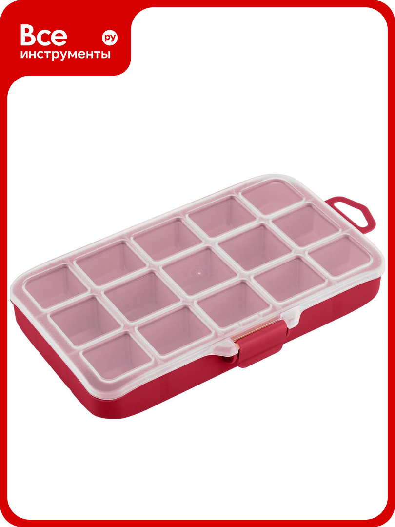 Органайзер для мелочей Blocker expert 20 5x13x3 3 см красный 33751