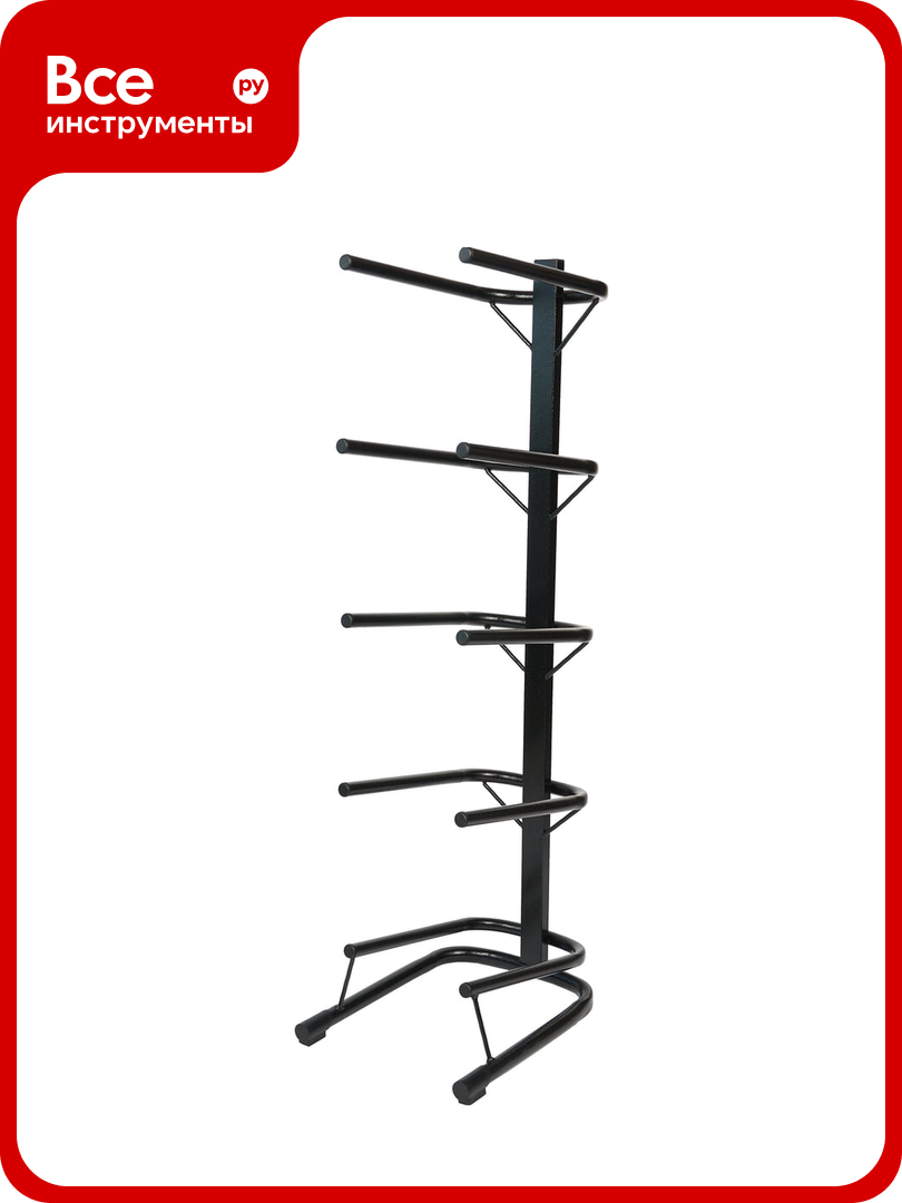 Стойка для воды стелла техник на 5 бутылей  19 литров СВ 5 черный