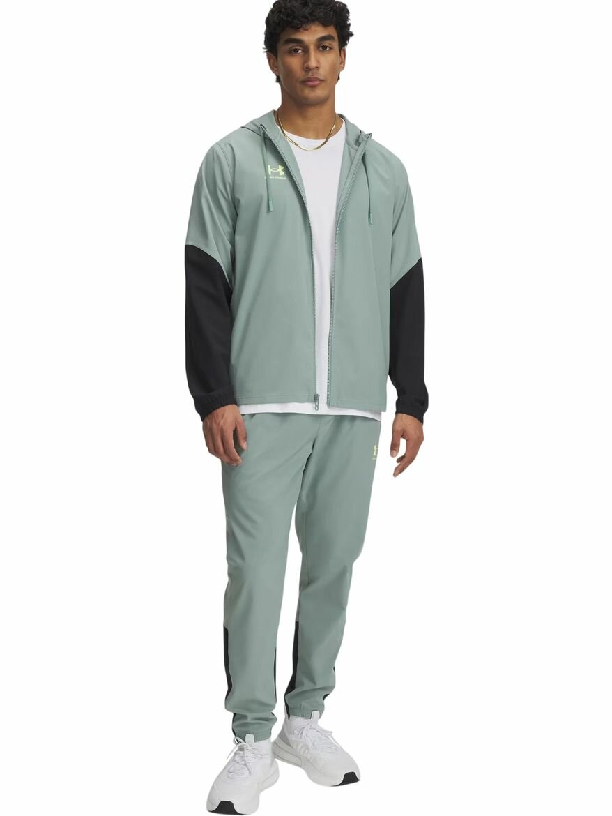 Костюм спортивный Under Armour UA M's Ch. Pro Tracksuit, размер MD, зеленый,