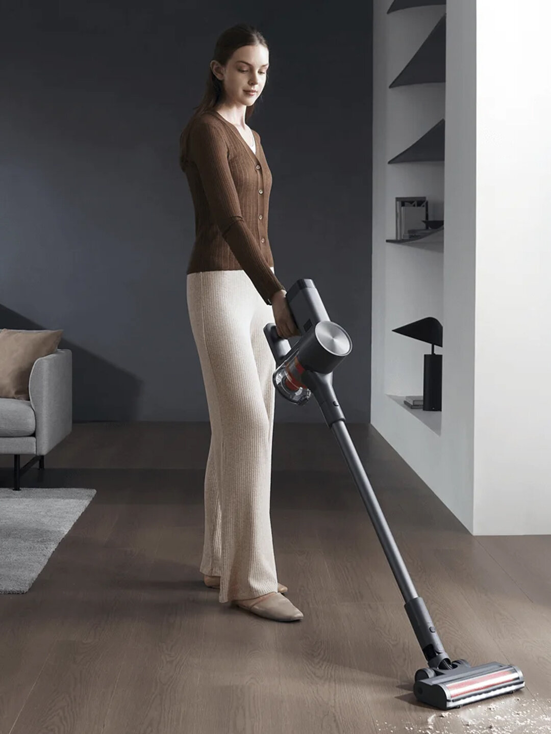 Вертикальный беспроводной пылесос Xiaomi Vacuum Cleaner G20 Max EU, ручной, черный
