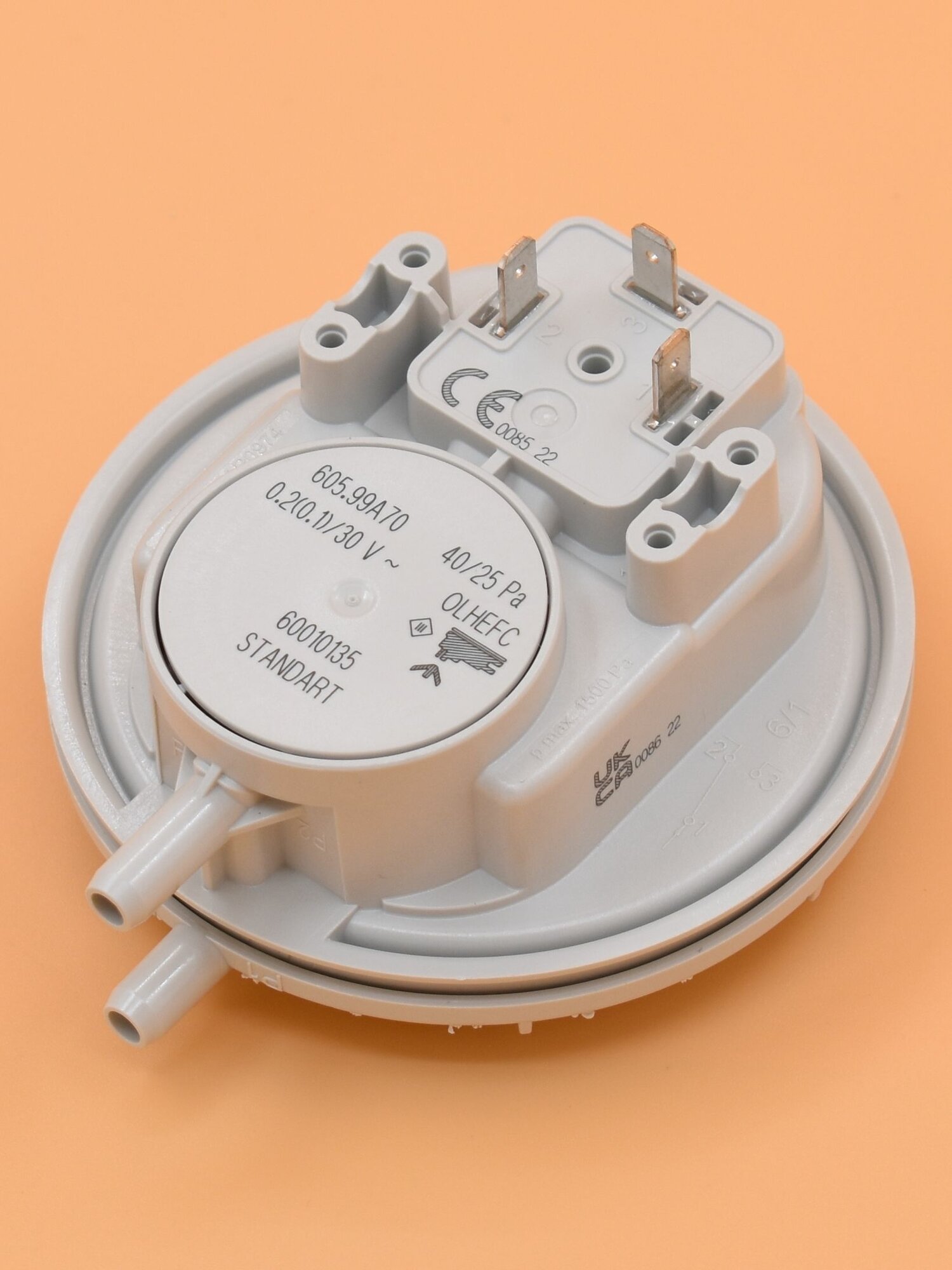 Пневмореле (прессостат) Huba 40/25 Pa для Demrad (3003202405)