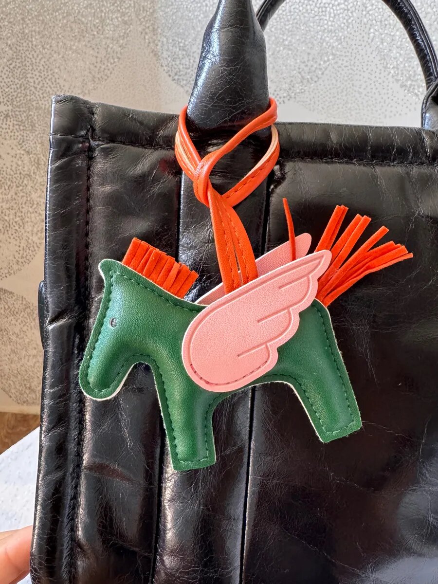 Держатель для сумок, голубой, розовый — фото 1