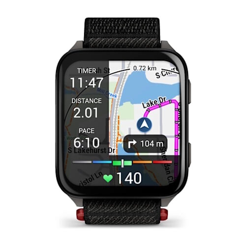 Обзор: Умные часы для спорта Garmin Venu X1 Black with Slate Titanium Caseback and Black ComfortFit Nylon Band, 010-02980-02