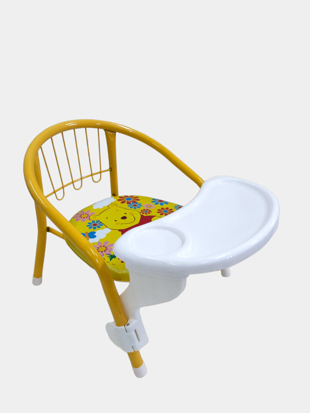 Детский стул Savdo, для кормления, с столиком, 2 в 1, металл/пластик, 3-5 лет