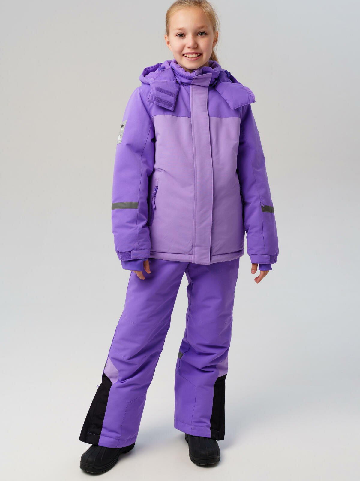 Комплект верхней одежды playToday размер 152  черный