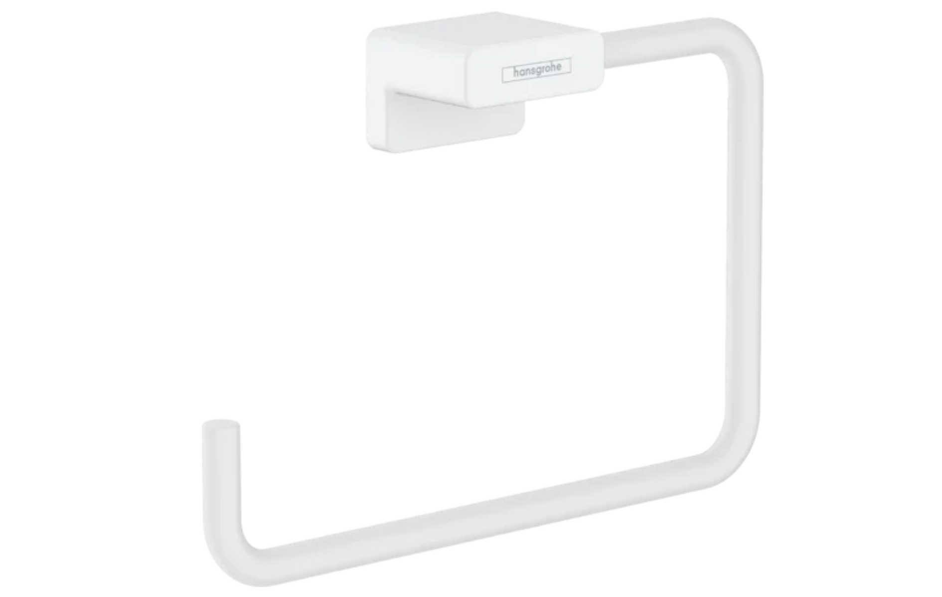 Кольцевой держатель полотенец AddStoris Hansgrohe 41754700 матовый белый