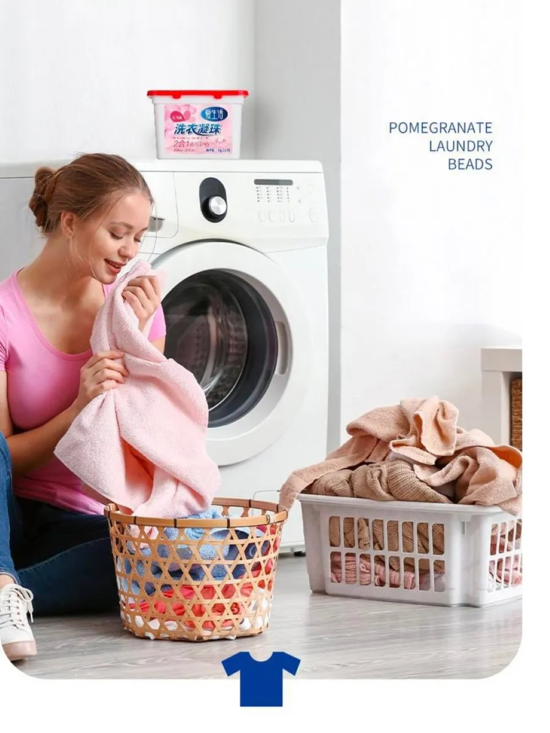 Гелевые капсулы Greenleaf "Красный гранат" ILiFE, для стирки белья — фото 1